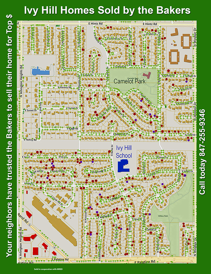 The Bakers have Sold 186 Ivy Hill Homes